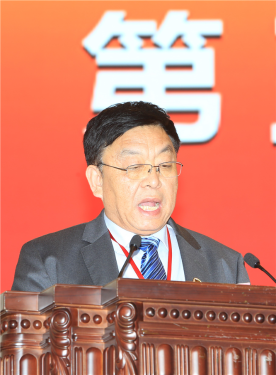 山东康平纳集团有限公司董事长陈队范作经验交流