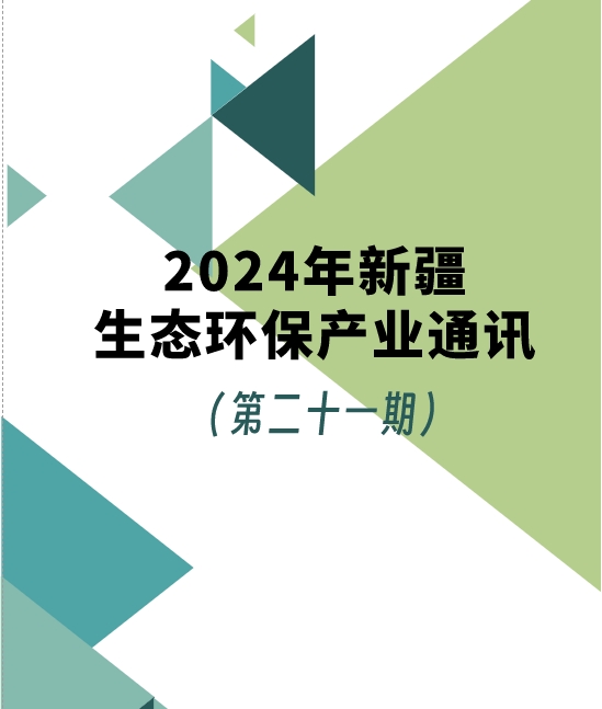 2024年第一季度新疆生态环保产业通讯（第二十一期）